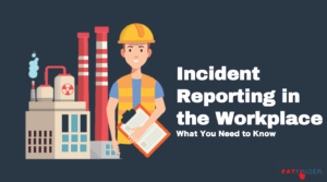 Incident reporting of engineer in front of manufacturing place