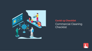 Commercial cleaning checklist banner
