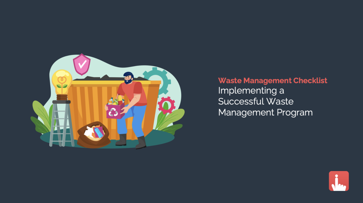 Waste Management Checklist Banner