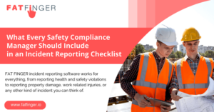 incident reporting safety compliance manager LinkedIn promo