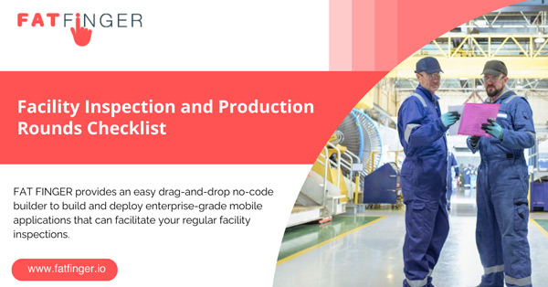 share on LinkedIn facility inspection and production rounds checklist