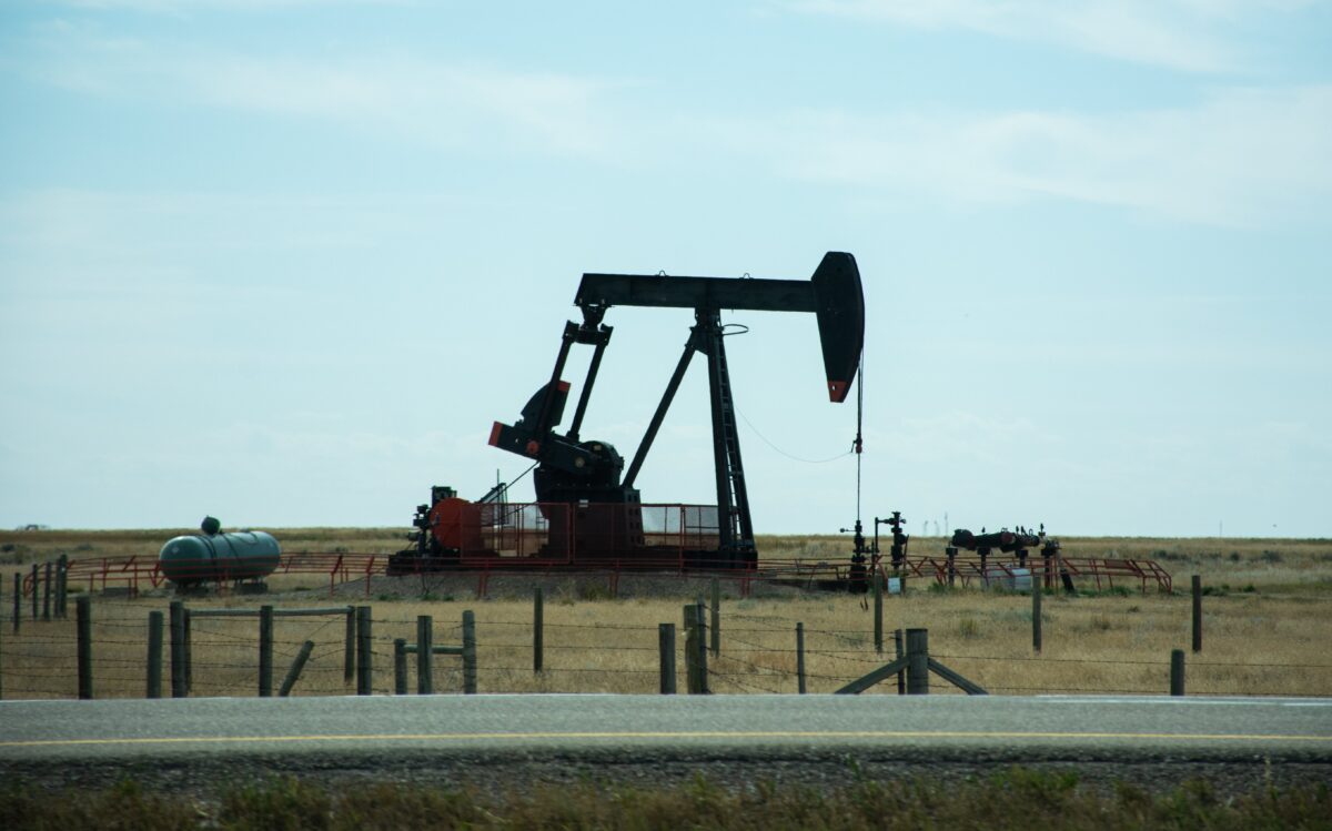 oil drilling site